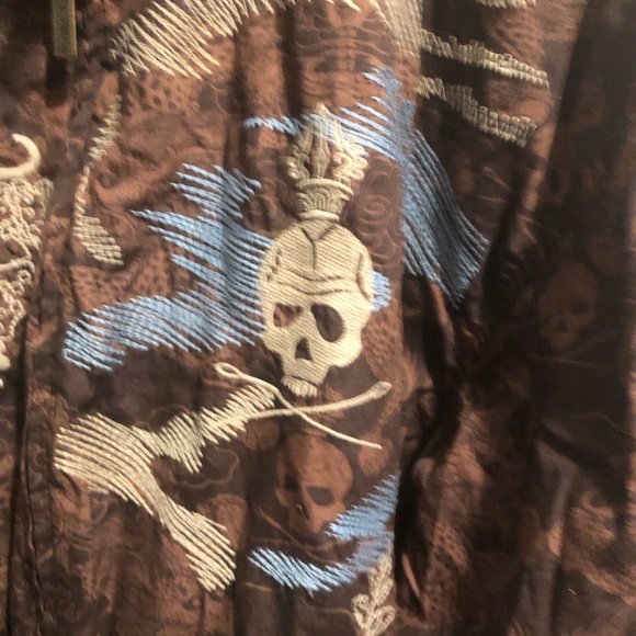 🐲🎃Vintage Marc Ecko Cut & Sew Embroidered Jacket- 687 $180 or $150 w/offer - Picture 4 of 7